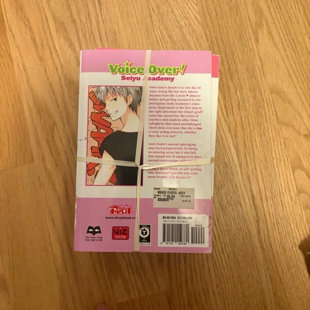 Manga Voice Over! Seiyu Academy Vol.6 7 8 9 Bundle Lot Book Anime